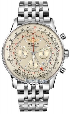 AAA Replica Breitling Navitimer GMT Mens Watch ab044121/g783-ss