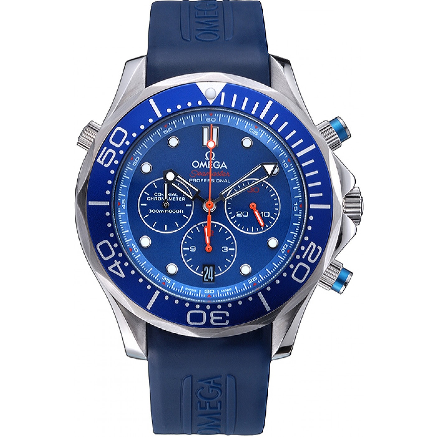 Omega Seamaster Professional Emirates Team 2013 Blue 622045