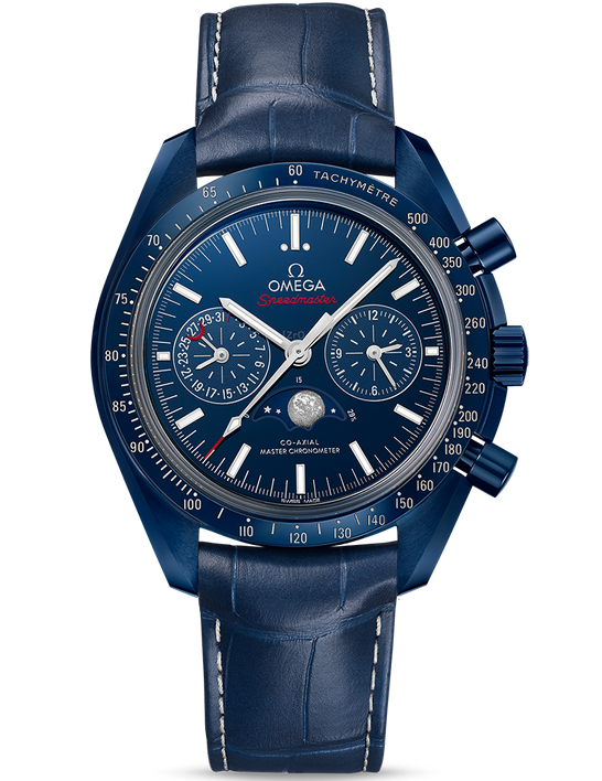 AAA Replica Omega Speedmaster Moonphase Chronograph Master Chronometer Watch 304.93.44.52.03.001