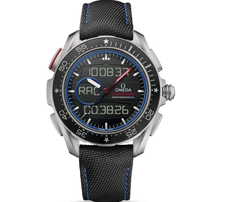 AAA Replica Omega Speedmaster X-33 Regatta Chronograph 45mm ETNZ Limited Edition Watch 318.92.45.79.01.001