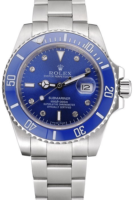 Rolex Submariner Blue Bezel Blue Dial 98234