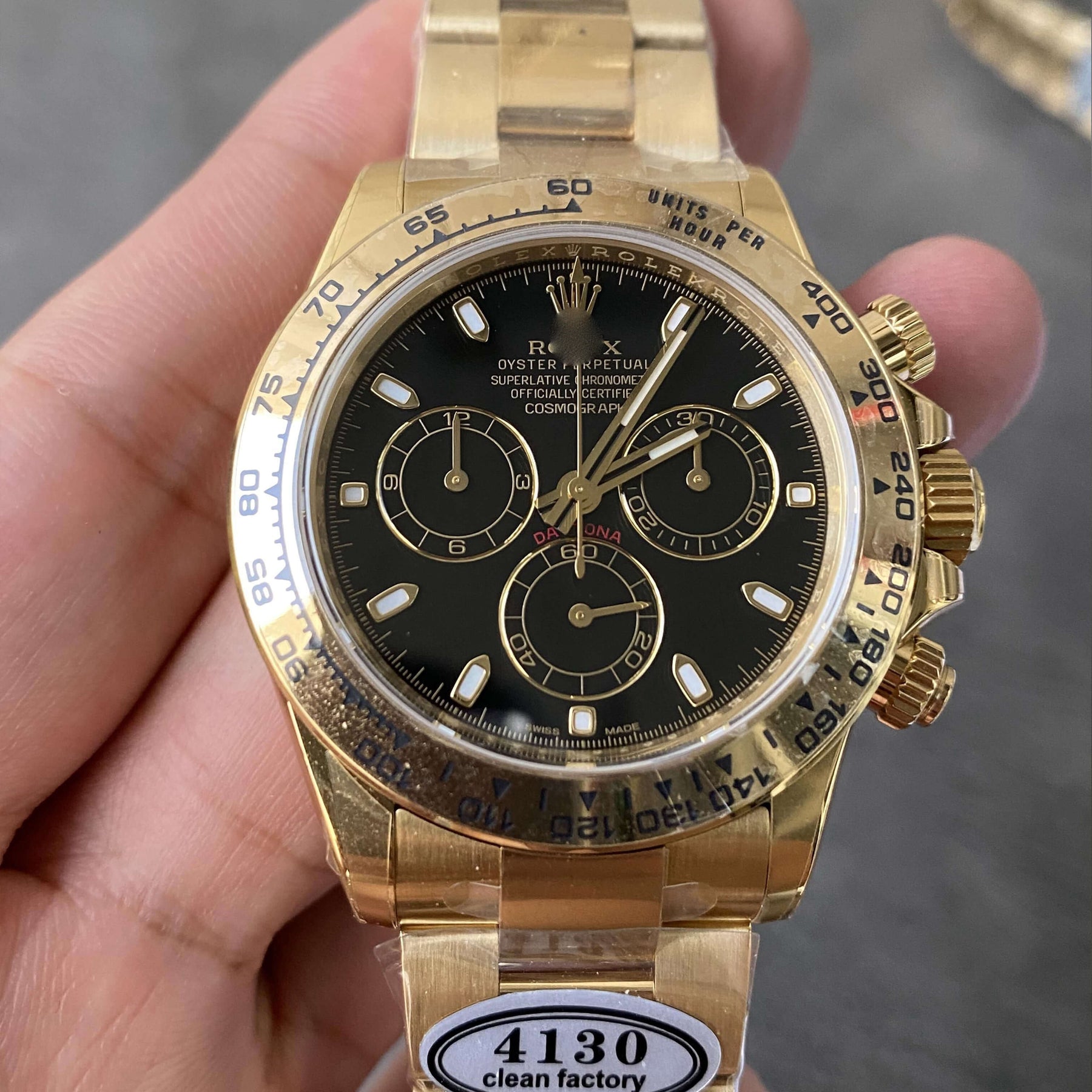 DAYTONA M116508-0004 CLEAN FACTORY STAINLESS STEEL