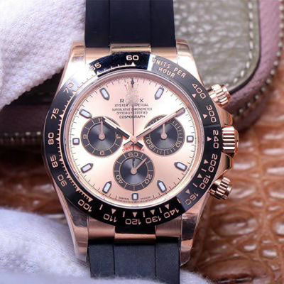 DAYTONA M116515LN-0021 NOOB FACTORY PINK DIAL 4130 MOVEMENT