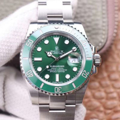 SUBMARINER 116610LV-97200 NOOB FACTORY V11 GREEN DIAL